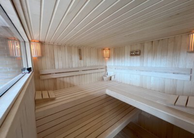 Op maat gemaakte sauna